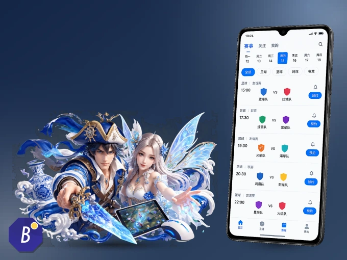 随时随地掌上观赛,尽在B体育 APP